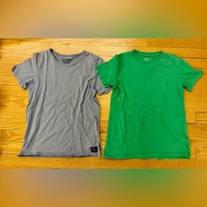 Munster Gray Shirt & Primary Green Short Sleeve Cotton Tee Set Size 10